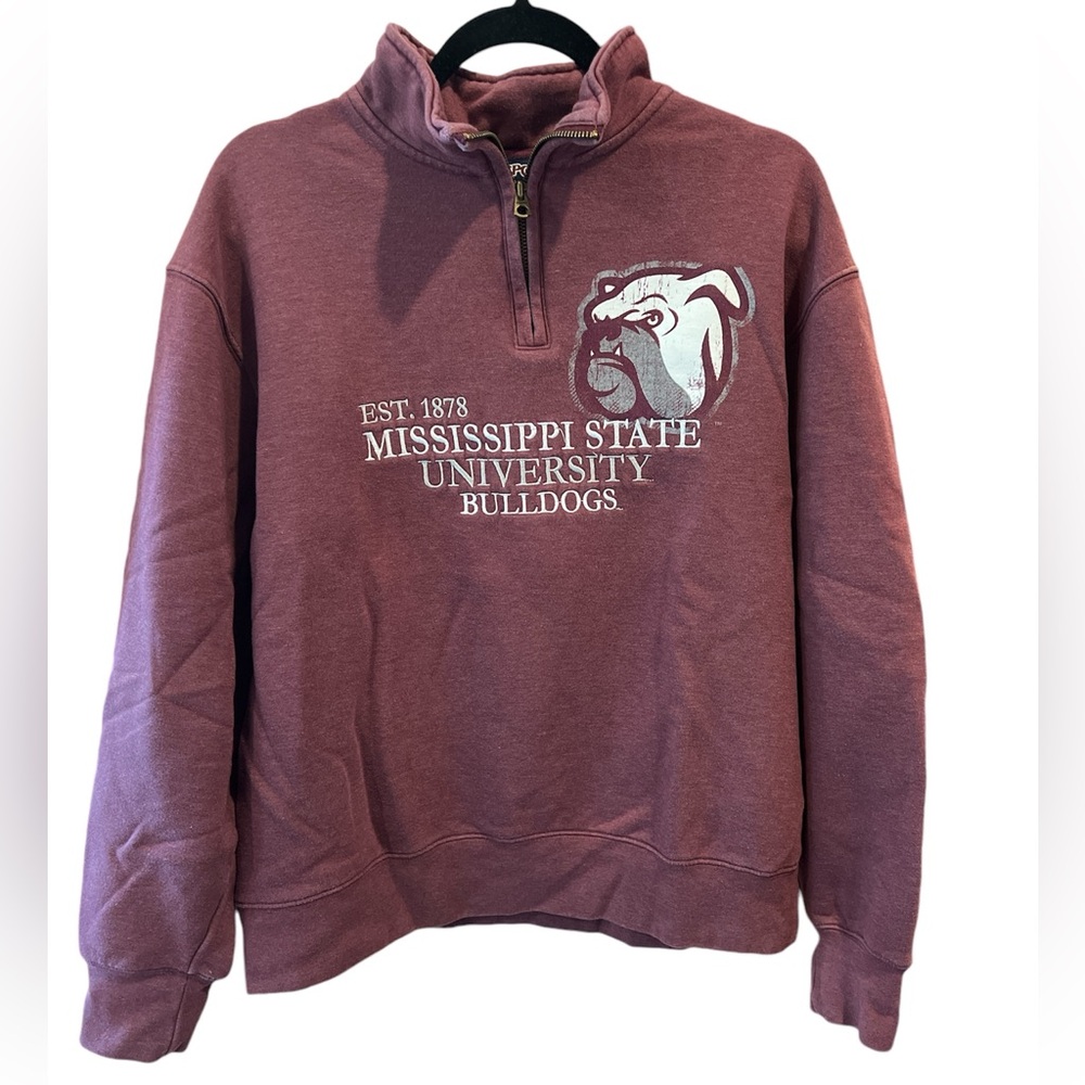 Mississippi State University Quarter Zip Sweatshirt